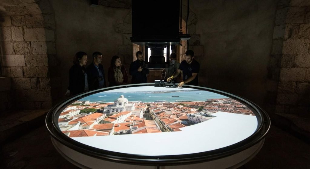 Camera Obscura im Castelo de São Jorge Lissabon