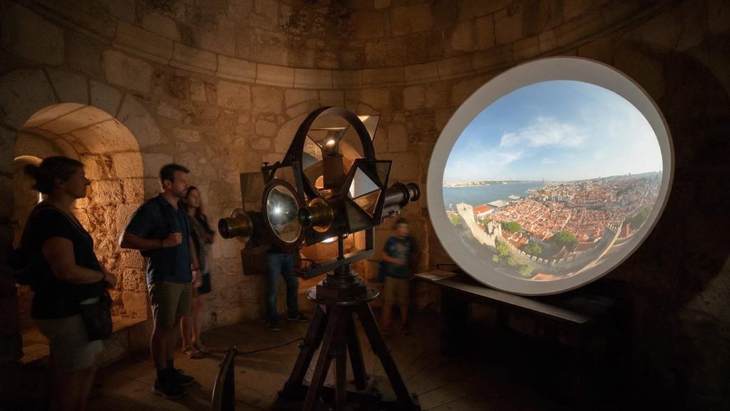 Camera Obscura im Castelo de São Jorge Lissabon