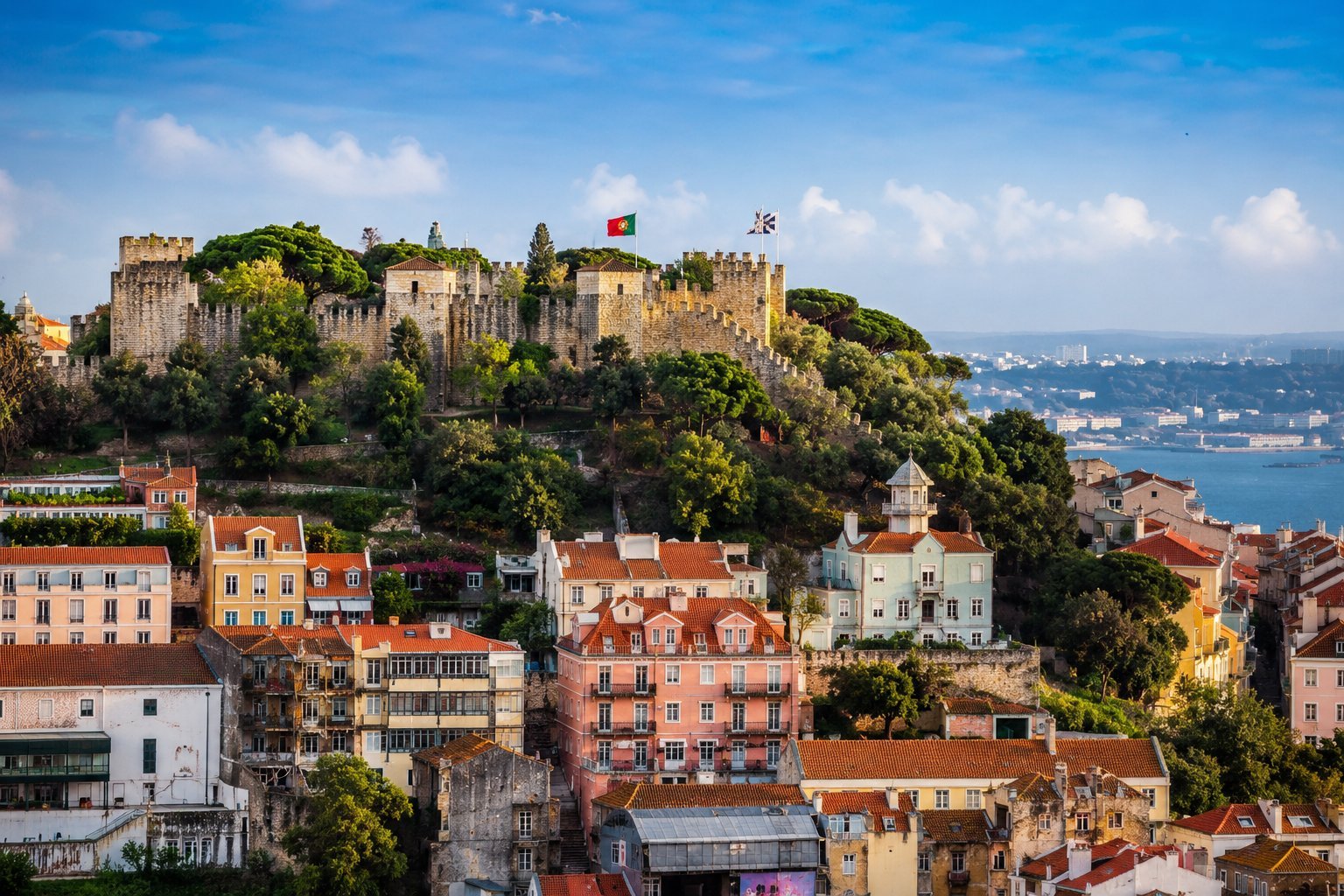 Castelo de São Jorge Lissabon