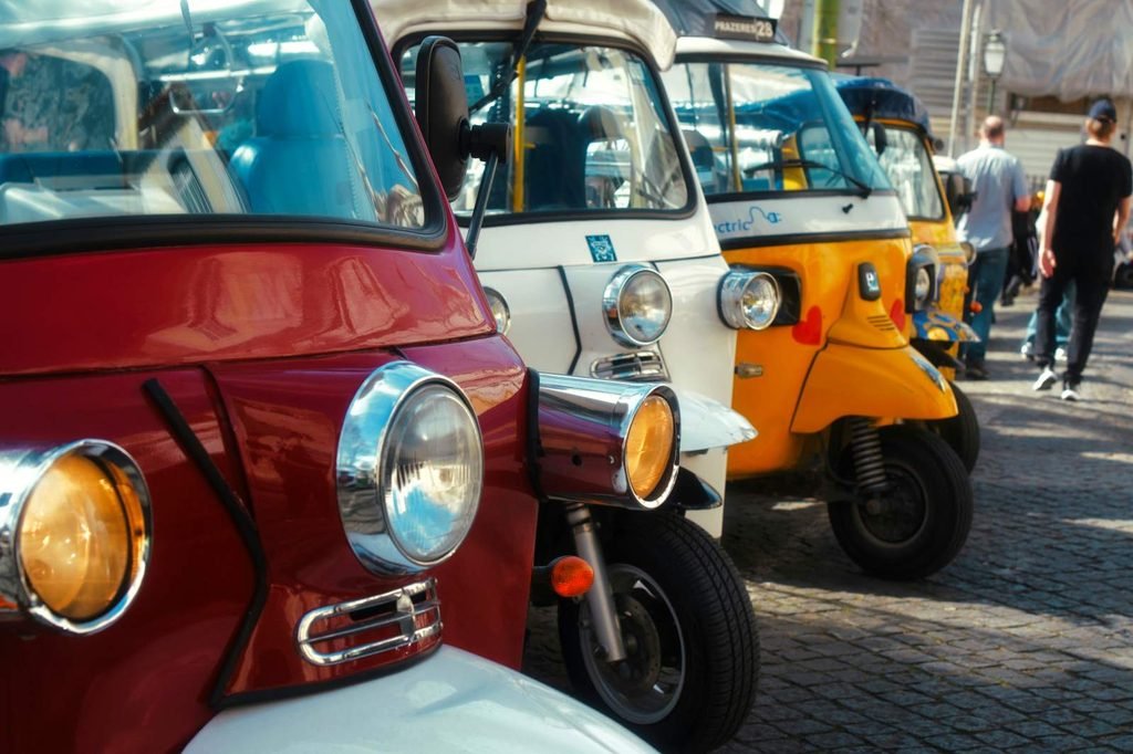 Tuk Tuk zur Burg São Jorge in Lissabon